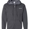 Unisex - Drivers Zip Hoodie - Charcoal
